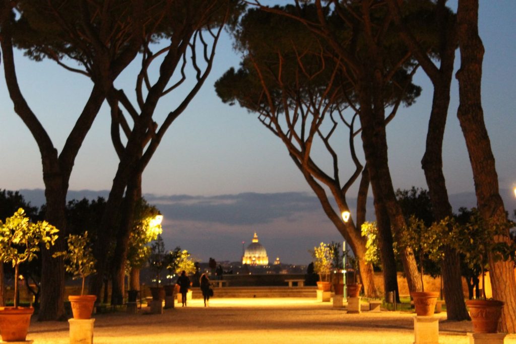 terraza en Roma