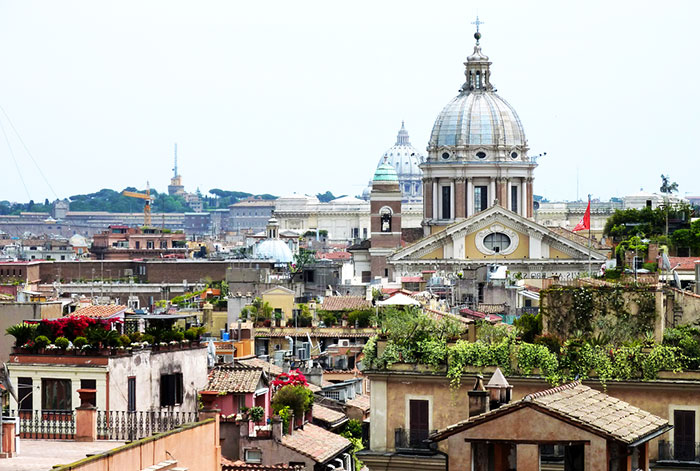 terraza en Roma